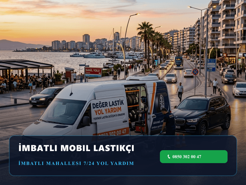 İmbatlı Lastikçi için Karşıyaka mobil lastik ve yol yardım aracı