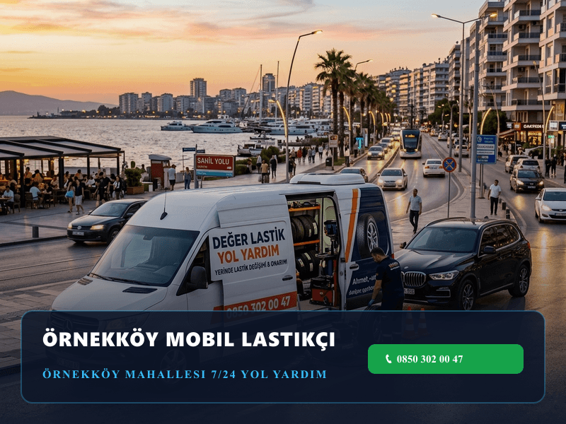 Örnekköy Lastikçi için Karşıyaka mobil lastik ve yol yardım aracı