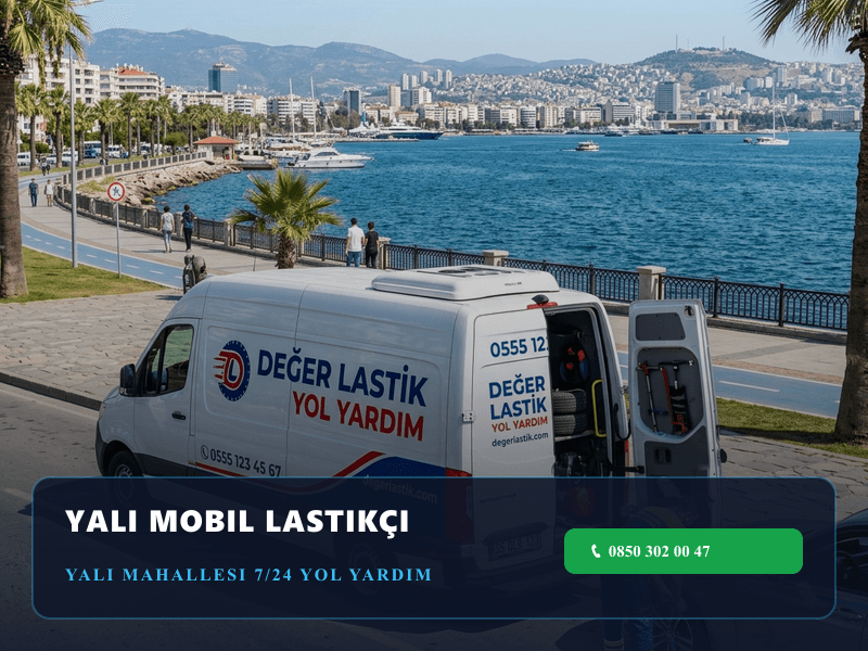 Yalı Lastikçi için Karşıyaka mobil lastik ve yol yardım aracı