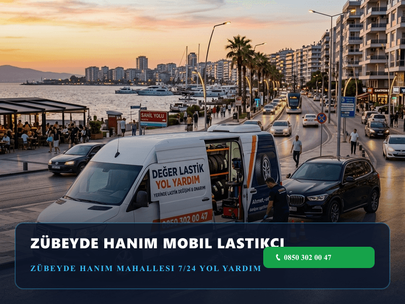 Zübeyde Hanım Lastikçi için Karşıyaka mobil lastik ve yol yardım aracı